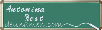 Antonina Nest Visitenkarte